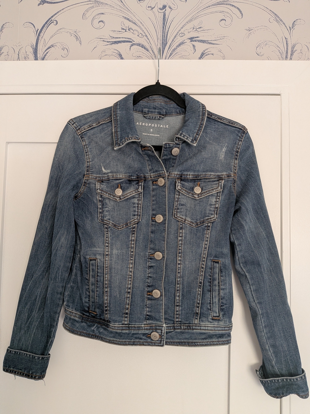 Aeropostale Light Blue Denim Jean Jacket